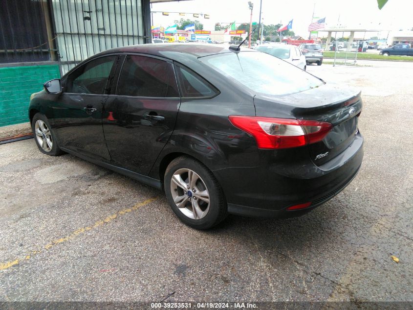 2013 Ford Focus Se VIN: 1FADP3F2XDL233823 Lot: 39253531