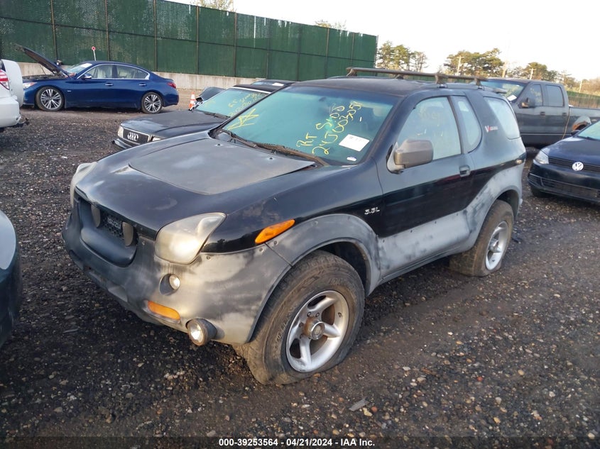 2001 ISUZU VEHICROSS VIN: JACCN57X917D00595