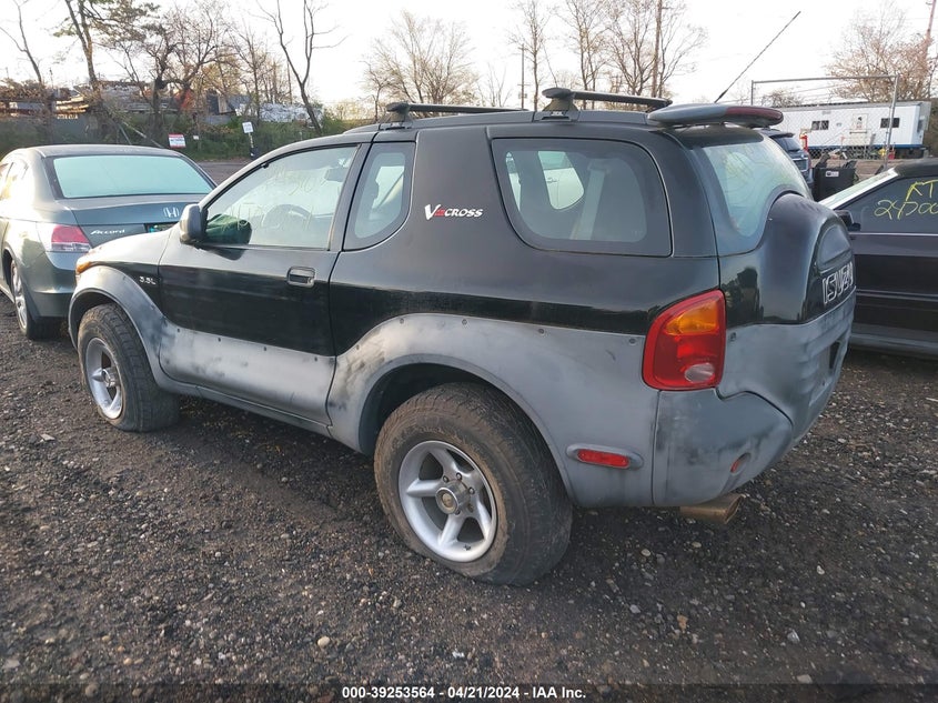 2001 ISUZU VEHICROSS VIN: JACCN57X917D00595