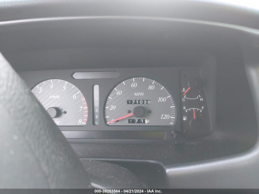 2001 ISUZU VEHICROSS VIN: JACCN57X917D00595
