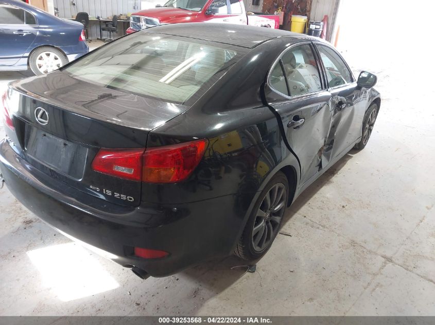 2006 Lexus Is 250 VIN: JTHCK262665007489 Lot: 39253568