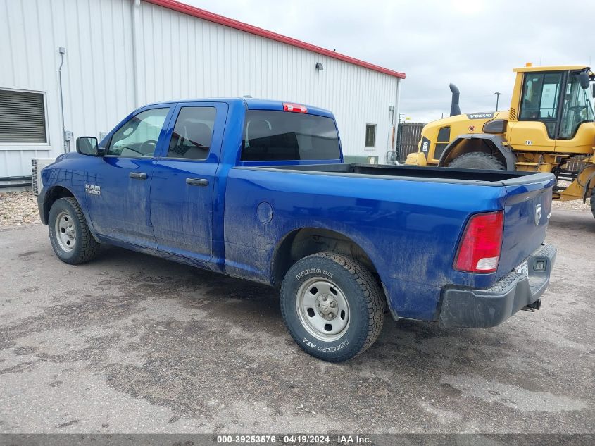 2017 Ram 1500 Tradesman Quad Cab 4X4 6'4 Box VIN: 1C6RR7FG2HS544288 Lot: 39253576