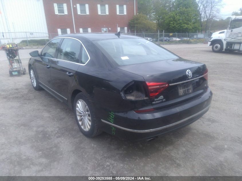 2017 Volkswagen Passat 1.8T Se VIN: 1VWBT7A33HC069645 Lot: 39253585