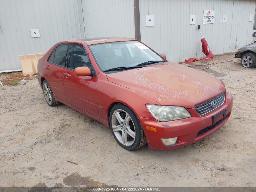 2001 Lexus Is 300 VIN: JTHBD182X10019177 Lot: 39253604