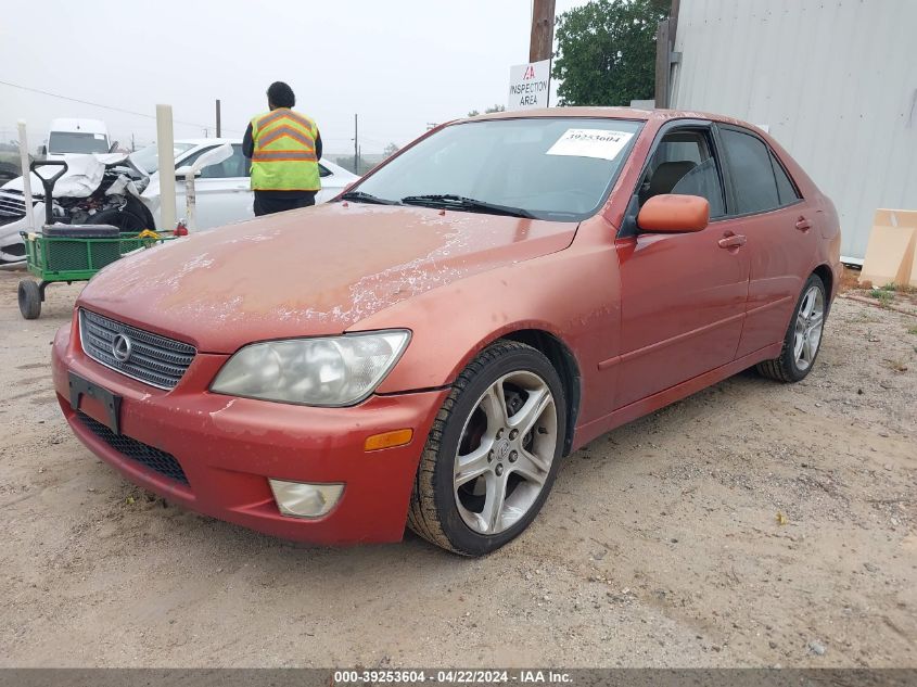 2001 Lexus Is 300 VIN: JTHBD182X10019177 Lot: 39253604