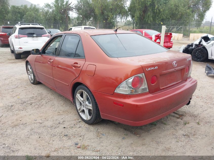 2001 Lexus Is 300 VIN: JTHBD182X10019177 Lot: 39253604
