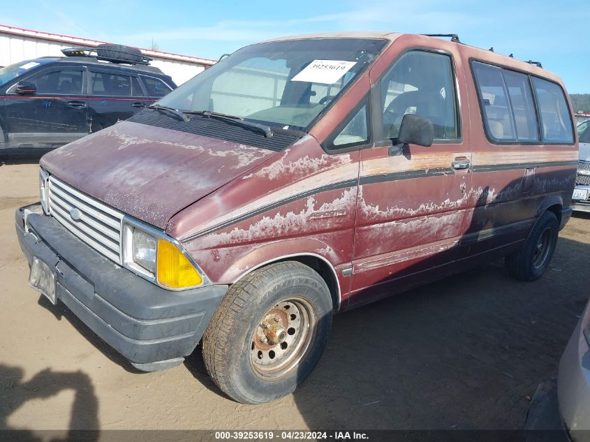 1986 Ford Aerostar VIN: 1FMCA11UXGZB26692 Lot: 39253619