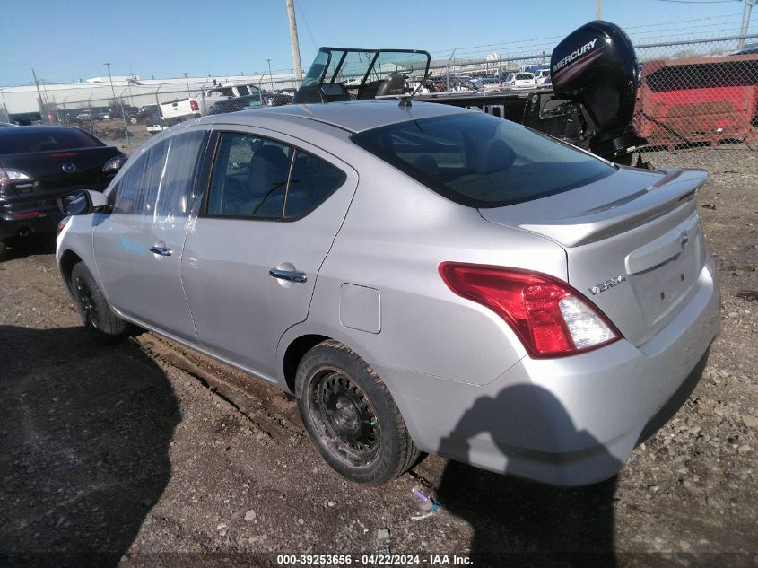 2019 Nissan Versa 1.6 Sv VIN: 3N1CN7AP1KL847007 Lot: 39253656