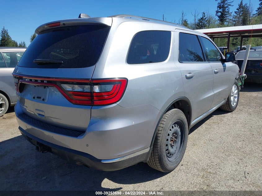 2014 DODGE DURANGO SXT - 1C4RDJAG3EC287255