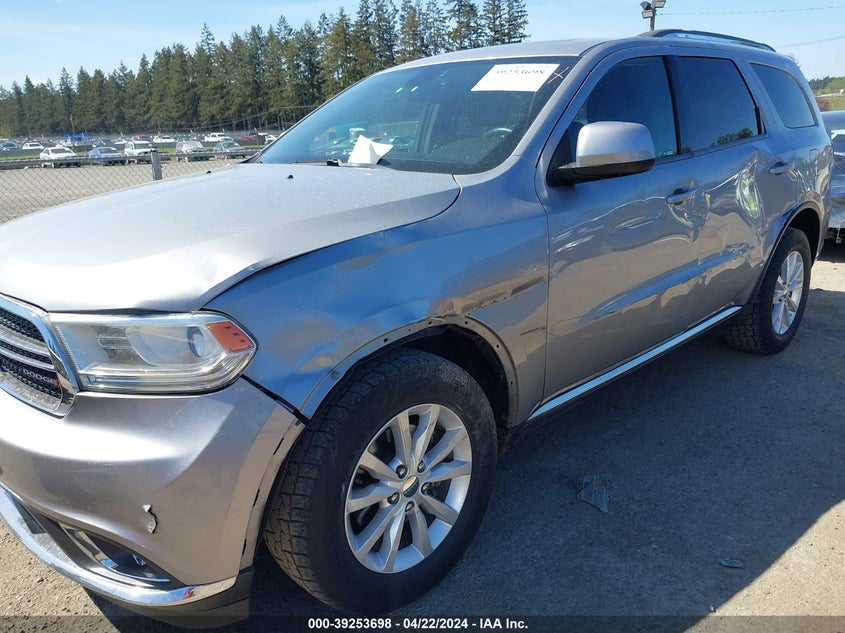 2014 DODGE DURANGO SXT - 1C4RDJAG3EC287255