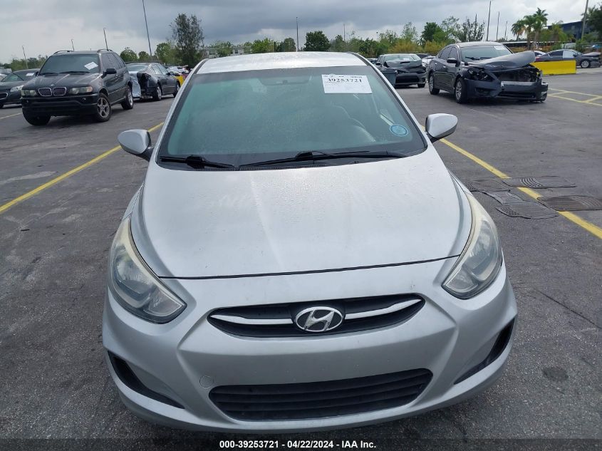 2015 Hyundai Accent Gls VIN: KMHCT4AEXFU815664 Lot: 39253721