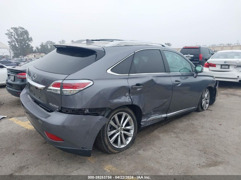 2015 Lexus Rx 350 VIN: 2T2ZK1BA1FC160797 Lot: 39253758