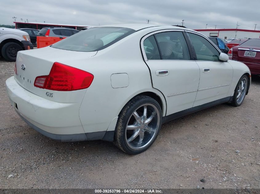 2004 Infiniti G35 VIN: JNKCV51E44M109824 Lot: 39253796