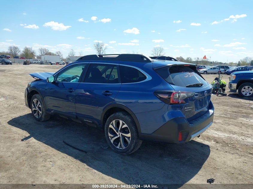 VIN 4S4BTANC7M3226612 2021 SUBARU OUTBACK LIMITED