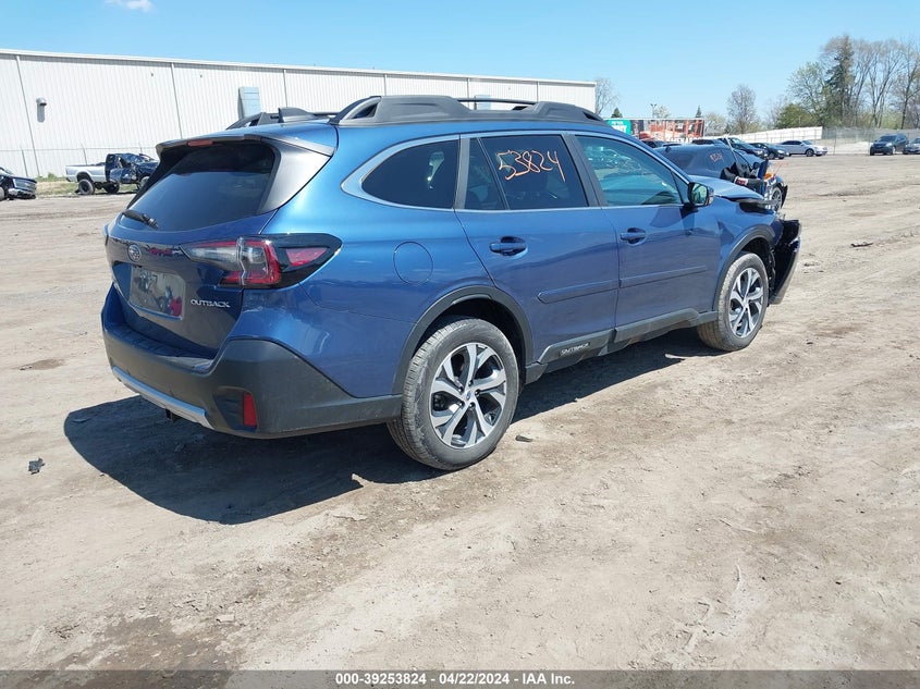 VIN 4S4BTANC7M3226612 2021 SUBARU OUTBACK LIMITED