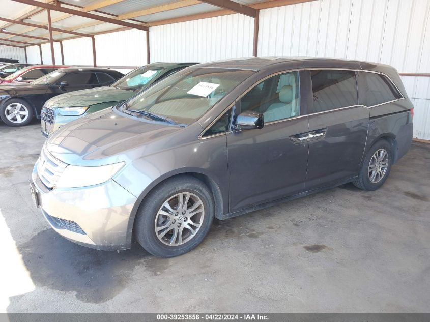 2011 Honda Odyssey Ex-L VIN: 5FNRL5H64BB102619 Lot: 39253856