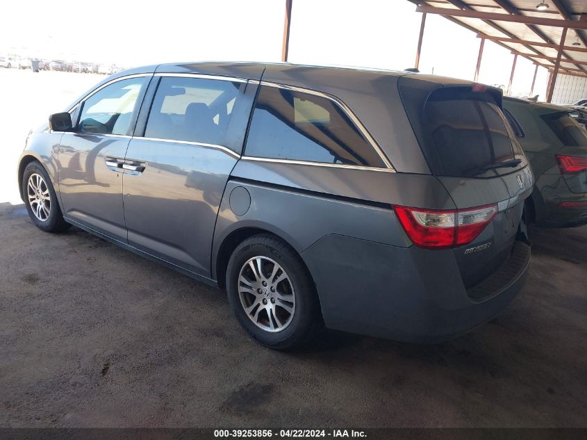 2011 Honda Odyssey Ex-L VIN: 5FNRL5H64BB102619 Lot: 39253856