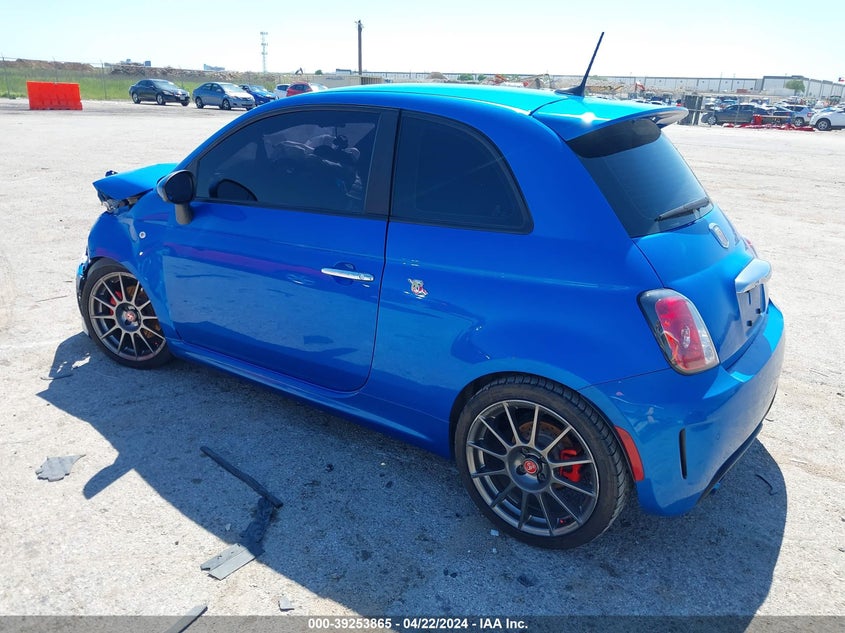 2018 Fiat 500 Abarth VIN: 3C3CFFFH6JT377968 Lot: 39253865