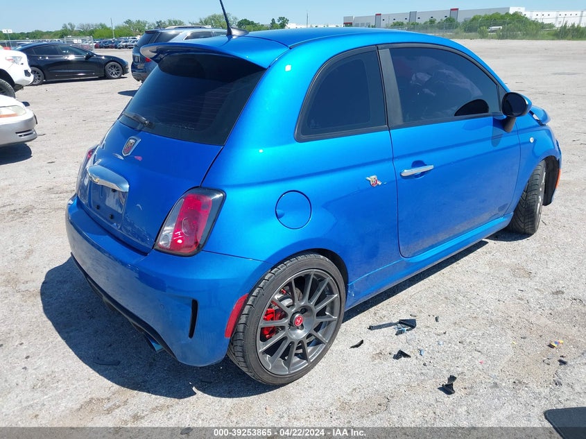 2018 Fiat 500 Abarth VIN: 3C3CFFFH6JT377968 Lot: 39253865