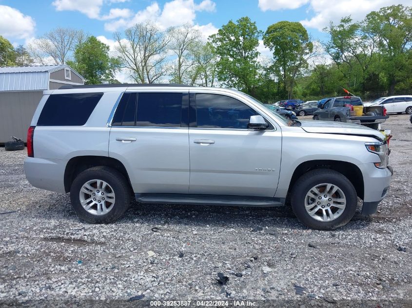 2017 Chevrolet Tahoe Ls VIN: 1GNSCAEC1HR302257 Lot: 39253887