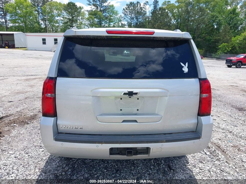 2017 Chevrolet Tahoe Ls VIN: 1GNSCAEC1HR302257 Lot: 39253887