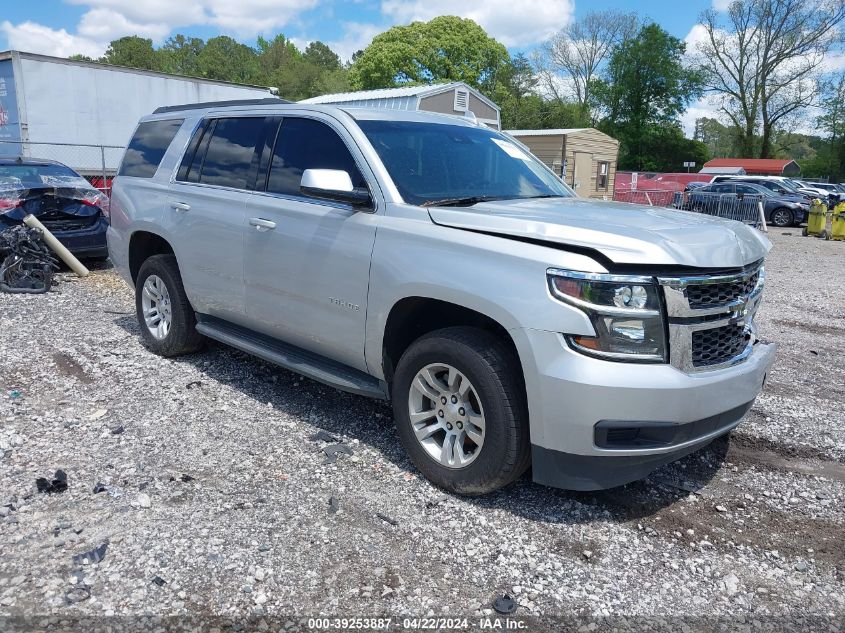 2017 Chevrolet Tahoe Ls VIN: 1GNSCAEC1HR302257 Lot: 39253887