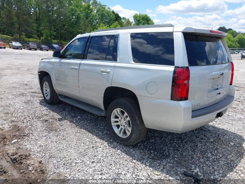 2017 Chevrolet Tahoe Ls VIN: 1GNSCAEC1HR302257 Lot: 39253887