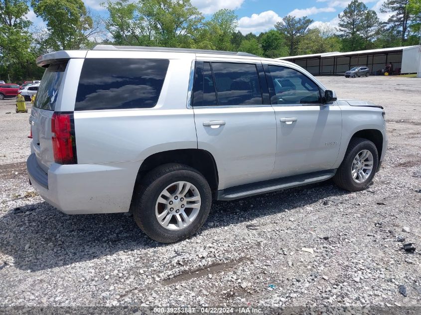 2017 Chevrolet Tahoe Ls VIN: 1GNSCAEC1HR302257 Lot: 39253887