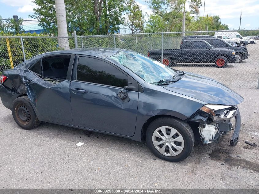 2015 Toyota Corolla L VIN: 2T1BURHE3FC240286 Lot: 39253888