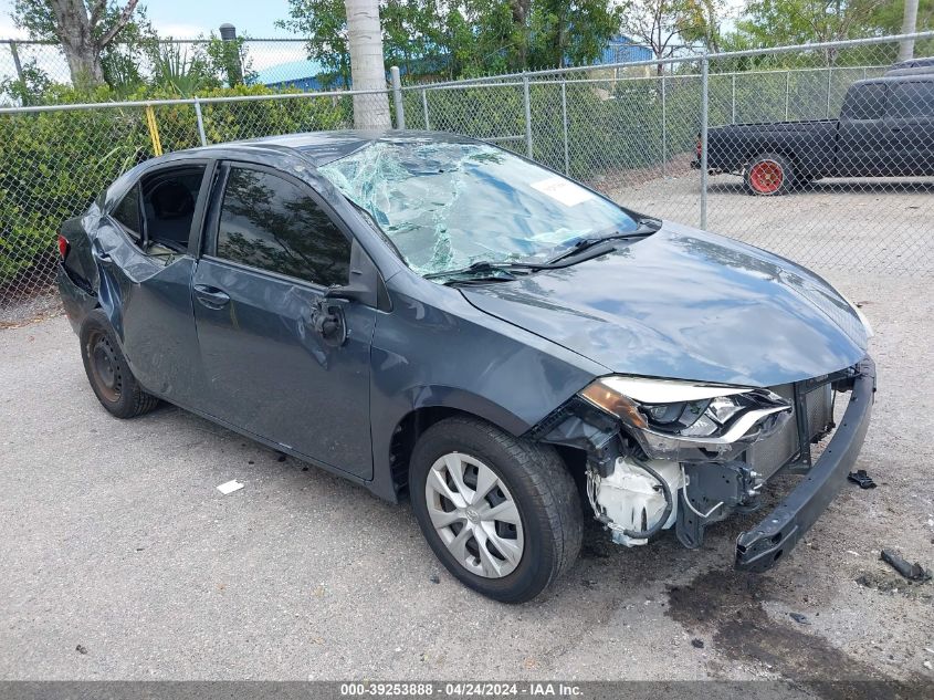 2015 Toyota Corolla L VIN: 2T1BURHE3FC240286 Lot: 39253888