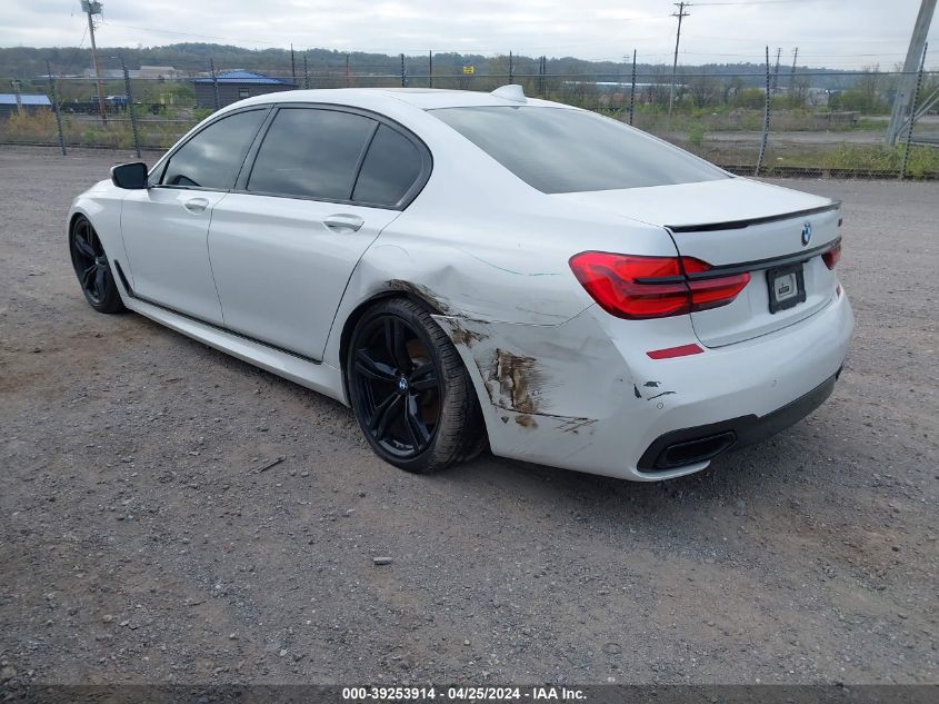 2016 BMW 750I xDrive VIN: WBA7F2C58GG416084 Lot: 39253914