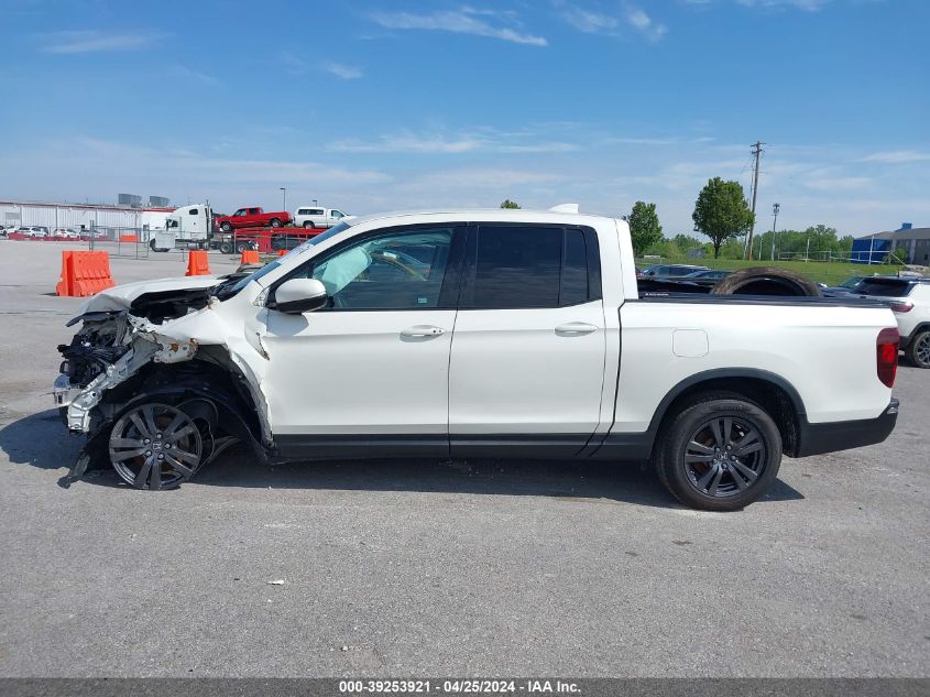 2018 Honda Ridgeline Sport VIN: 5FPYK3F17JB003888 Lot: 39253921