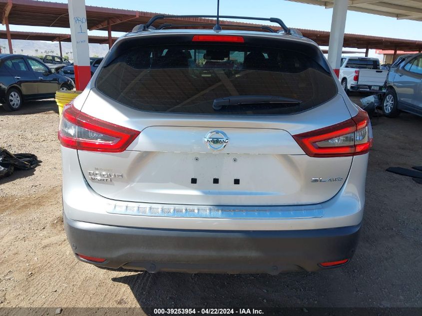 2022 Nissan Rogue Sport Sl Awd Xtronic Cvt VIN: JN1BJ1CW6NW498627 Lot: 39253954