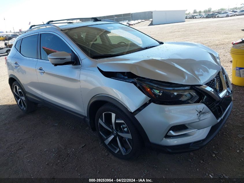 2022 Nissan Rogue Sport Sl Awd Xtronic Cvt VIN: JN1BJ1CW6NW498627 Lot: 39253954