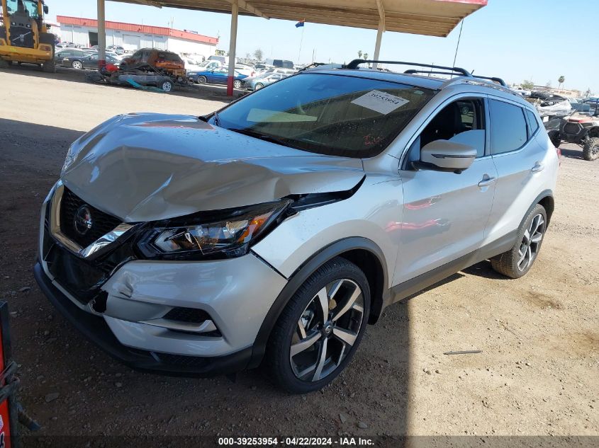 2022 Nissan Rogue Sport Sl Awd Xtronic Cvt VIN: JN1BJ1CW6NW498627 Lot: 39253954