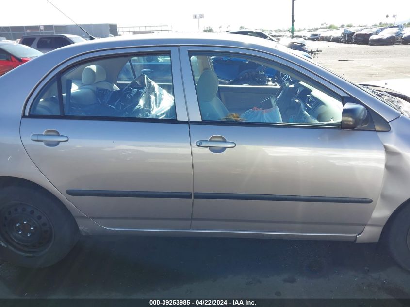 2003 Toyota Corolla Ce VIN: 1NXBR32E63Z032193 Lot: 39253985