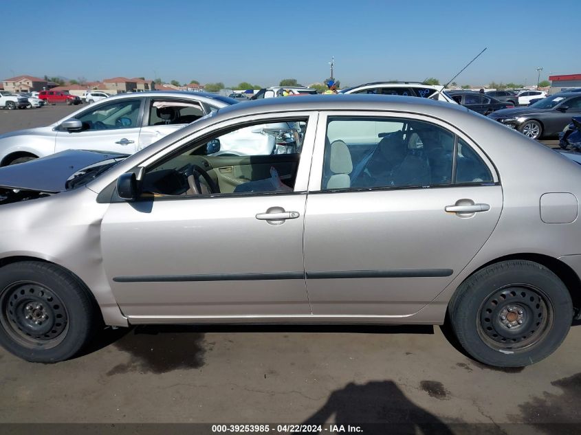 2003 Toyota Corolla Ce VIN: 1NXBR32E63Z032193 Lot: 39253985