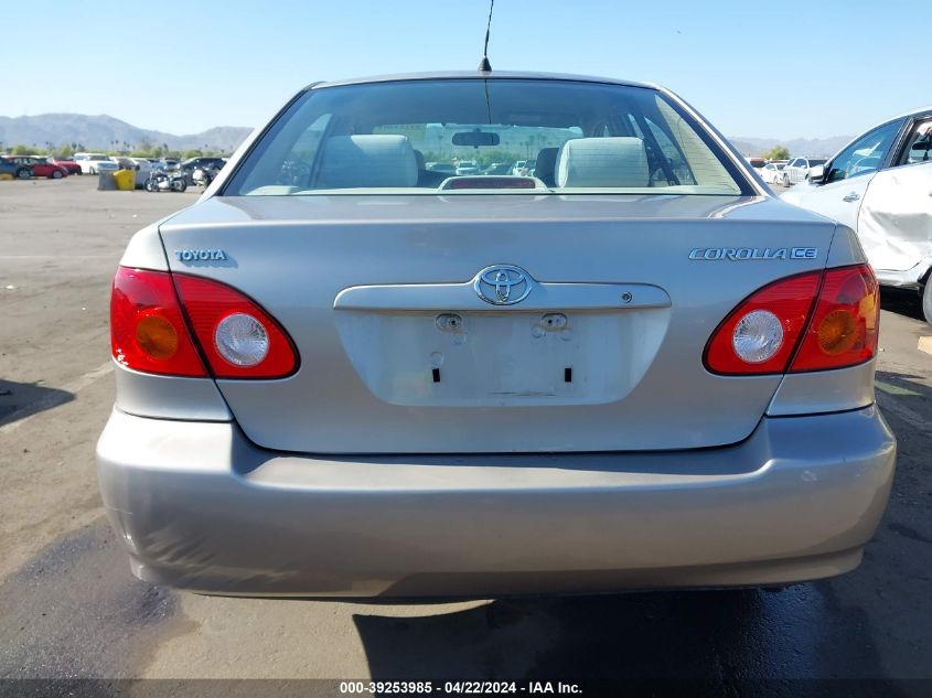 2003 Toyota Corolla Ce VIN: 1NXBR32E63Z032193 Lot: 39253985