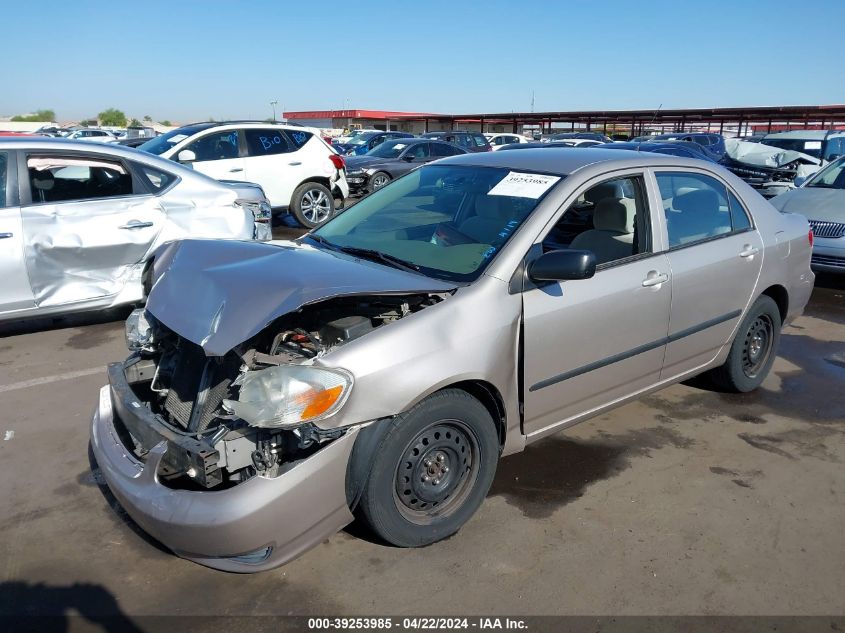 2003 Toyota Corolla Ce VIN: 1NXBR32E63Z032193 Lot: 39253985