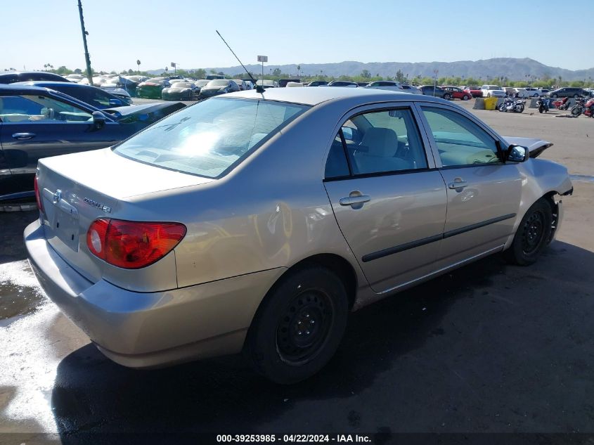 2003 Toyota Corolla Ce VIN: 1NXBR32E63Z032193 Lot: 39253985