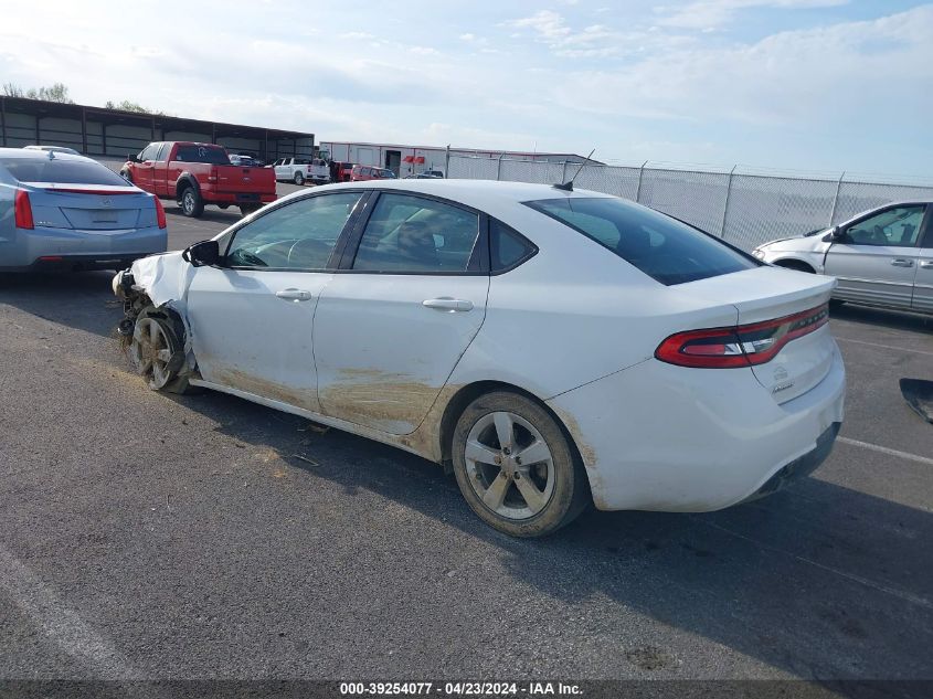 2015 Dodge Dart Sxt VIN: 1C3CDFBB9FD351790 Lot: 39254077