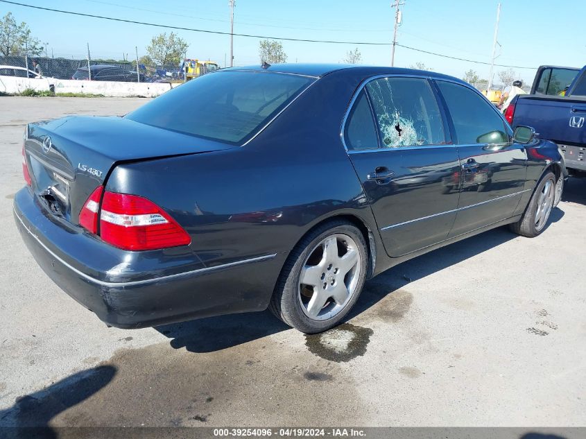 2005 Lexus Ls 430 VIN: JTHBN36F350180894 Lot: 39254096