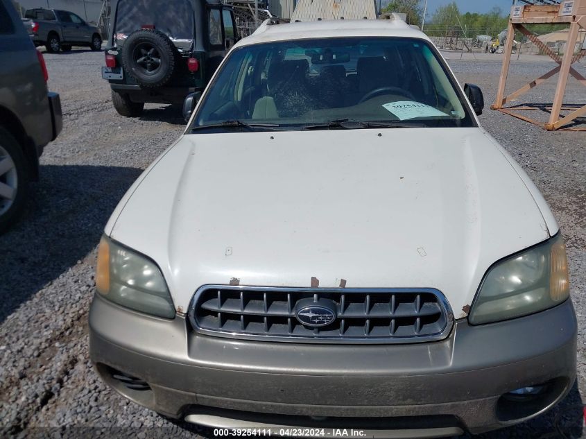 4S3BH675837638546 | 2003 SUBARU OUTBACK