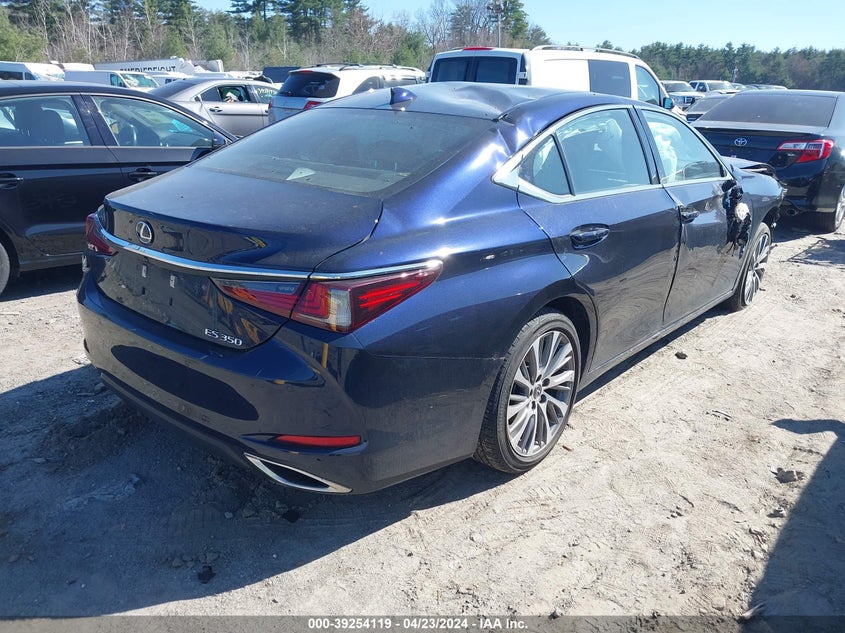 VIN 58ABZ1B12KU043703 2019 LEXUS ES 350