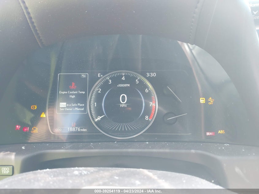 VIN 58ABZ1B12KU043703 2019 LEXUS ES 350
