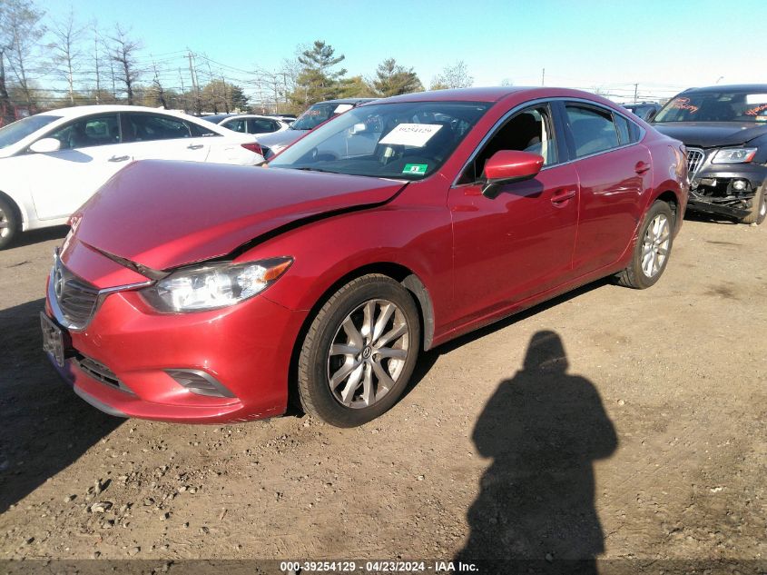 2015 Mazda Mazda6 I Sport VIN: JM1GJ1U63F1162756 Lot: 39254129