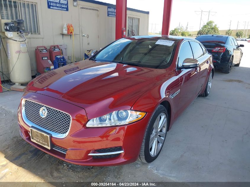 SAJWA2GB7CLV36619 | 2012 JAGUAR XJ