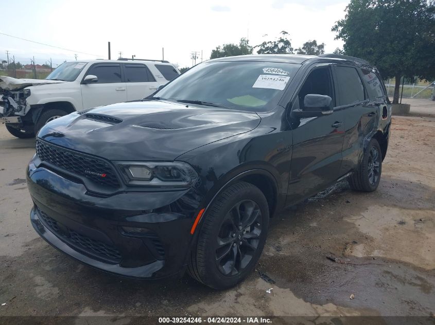 2023 Dodge Durango R/T Plus Awd VIN: 1C4SDJCT7PC606414 Lot: 39254246