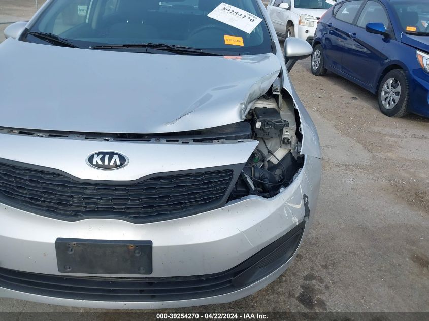 2013 Kia Rio Lx VIN: KNADM4A30D6252546 Lot: 39254270