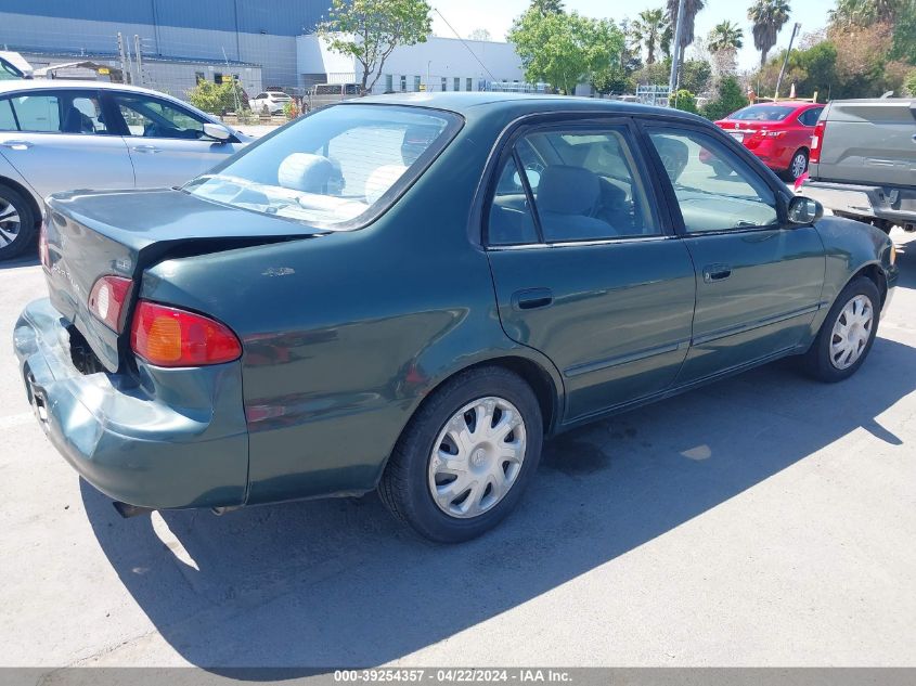 2001 Toyota Corolla Le VIN: 1NXBR12E71Z488933 Lot: 39254357